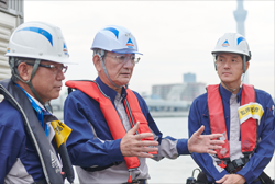 経営層による安全パトロールの実施